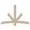 Ekena Millwork Alberta Smooth Timber Gable Bracket, Douglas Fir, 72"W x 48"H x 1 1/2"D x 5 1/2"F, 16/12 Pitch GBW072X48X0206ALB00SDF - alternate 1